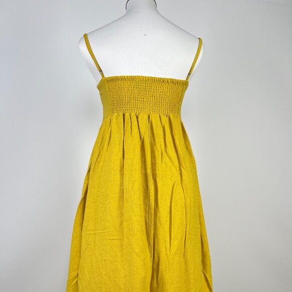 FARM Rio Yellow Maxi Dress - Picture 12 of 14